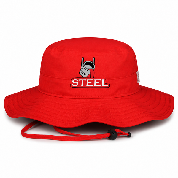 PFFL STEEL Embroidered Bucket Hat