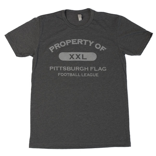 Property of the Pittsburgh Flag Football League T-Shirt (Mens)