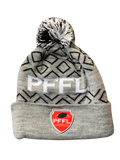 PFFL Pom Knit Beanie [Grey]