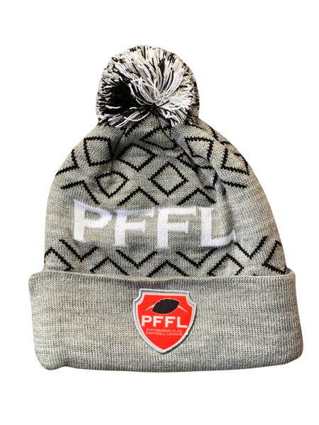PFFL Pom Knit Beanie [Grey]